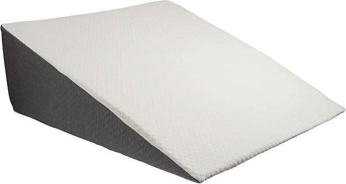 Kölbs Extra Wide Bed Wedge Pillow | Extra Large Bed Wedge Pillow (31” x 33”)| Memory Foam Top and Jacquard Cover| Wedge for Sleeping Acid Reflux GERD (Extra Wide 7.5" Height (31 x 33 x 7.5))