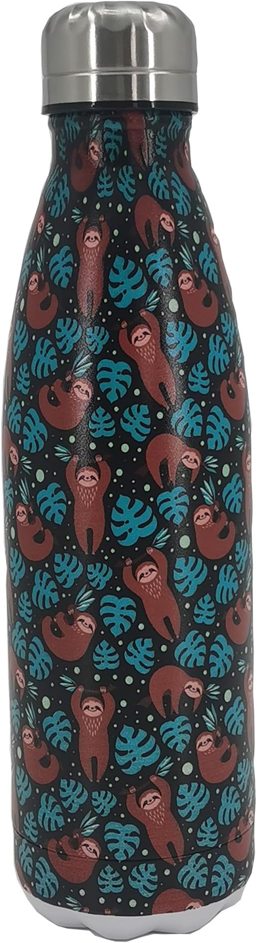 Sloth Insulated Sport Water Bottles Stainless Steel Travel Mugs BPA Free Tumbler For Outdoor Camping Travel 20 OZ