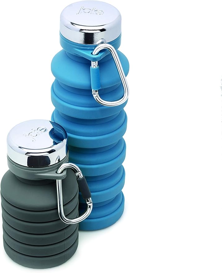 MSC International Joie Collapsible Water Bottle On The Go, BPA Free, One Size, Assorted Colors