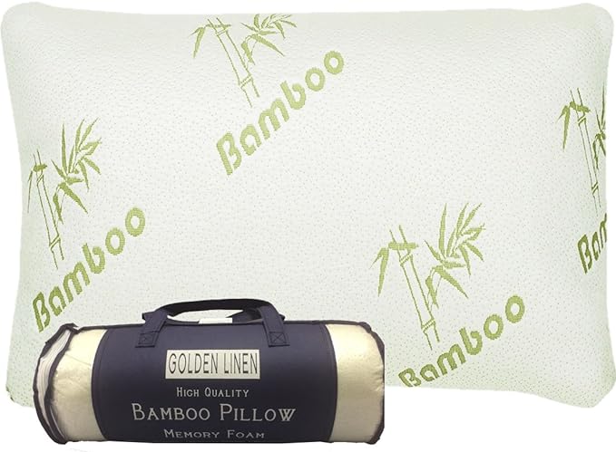 King Pillow Memory Foam - Stay Cool Removable Cover with Zipper - Hotel Quality Pillow Relieves Snoring,migraines, Insomnia, Neck Pain and Tmj, Also Help with Asthema (King)