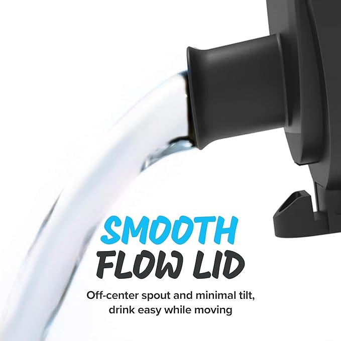 Ion8 Pod Leak Proof BPA Free Kids Water Bottle, 350ml (12 oz), Frosted Navy (B074W4BDG4)