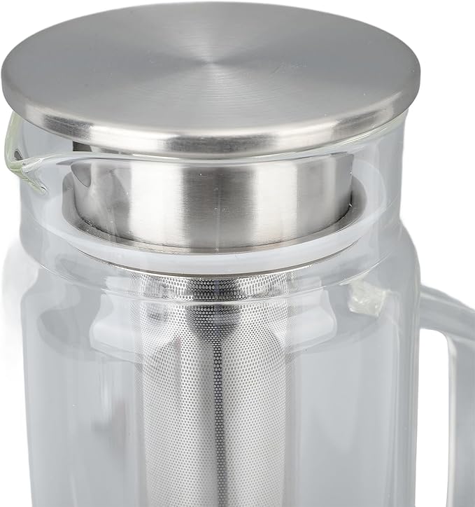 Hydrogen Water Kettle, 1000ml Rich Hydrogen Water Bottle Generator, Electrolysis Machine with Tea Infuser, Detachable Touch Switch Water Ionizer, Reducing Oxidative Stress