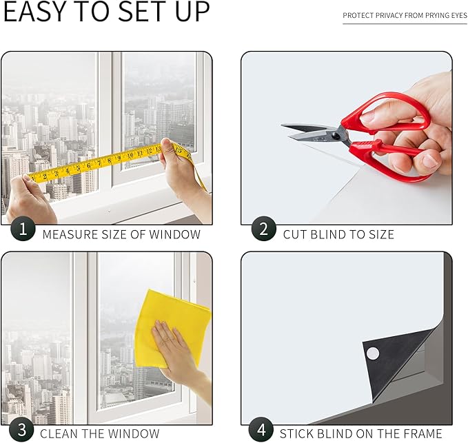 Portable Blackout Shades 100% Blackout Curtains for Bedroom Small Window Curtains No Light Kitchen Windows Insulated for Nursery for Baby Travel Curtain,White,56" W x 160" L,1 Panel