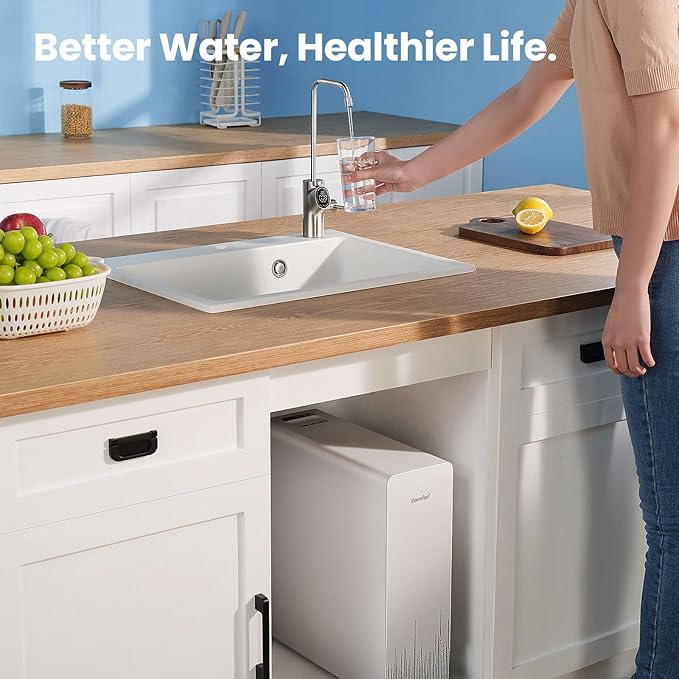 Comfee' CFU20R1AWW-FP Filter, Replacement 2-in-1 PCB Filter for CFU20R1AWW 600GPD Reverse Osmosis System, 1-year Lifespan