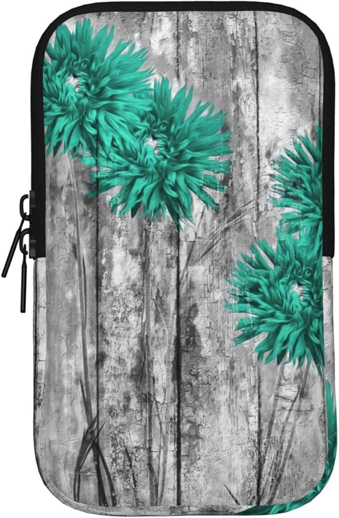 Water Bottle Pouch for Stanley Cup 40oz 30oz,Personalized Gym Purse for Men Women, Tumbler Pouch with Versatile Pocket Water Bottle Bag for Cards, Keys, Phone Botanical Leaf