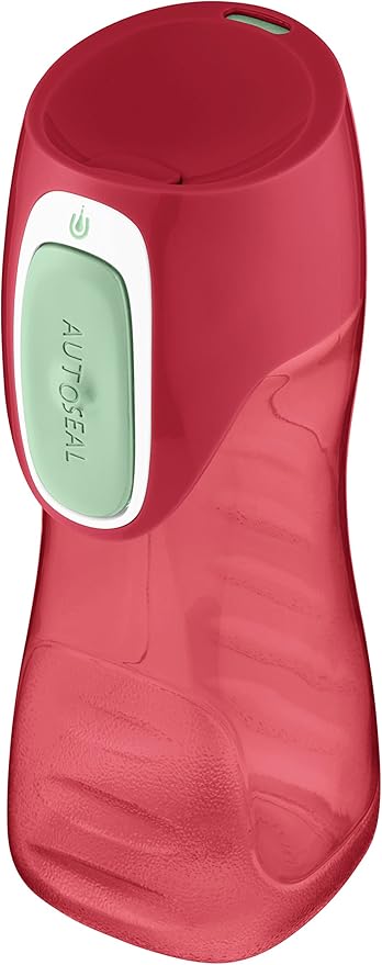 Contigo Trekker Kids Water Bottle with Spill-Proof Lid, 14oz Water Bottle with Leak-Proof Technology, BPA-Free, Sprinkles & Wink, 2-Pack