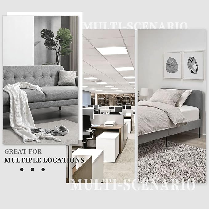 Cute Baby Panda Light Switch Cover Wall Plate Decorative 4 Gang Quad Toggle Covers Blue for Bathrooms Farmhouses Living Room Kitchens 4.5 x 8 in