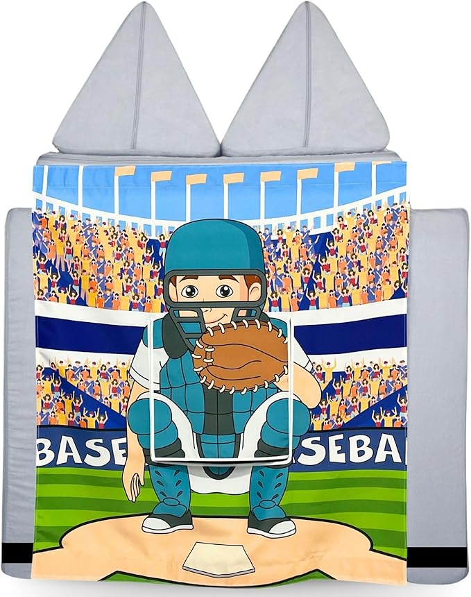 Play Panel for Childrens Foam Sofa Kids Couch (Baseball)