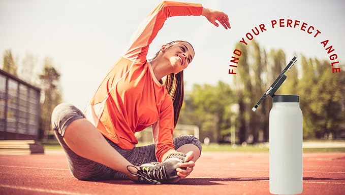 stainless steel water bottle (black), medium, JX-0008