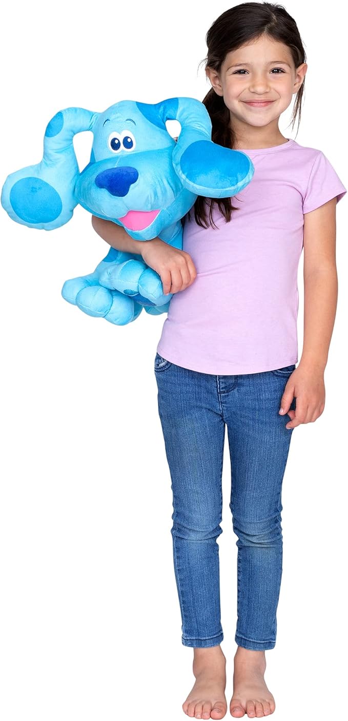 Franco Kids Bedding Super Soft Plush Cuddle Pillow Buddy, One Size, Blues Clues