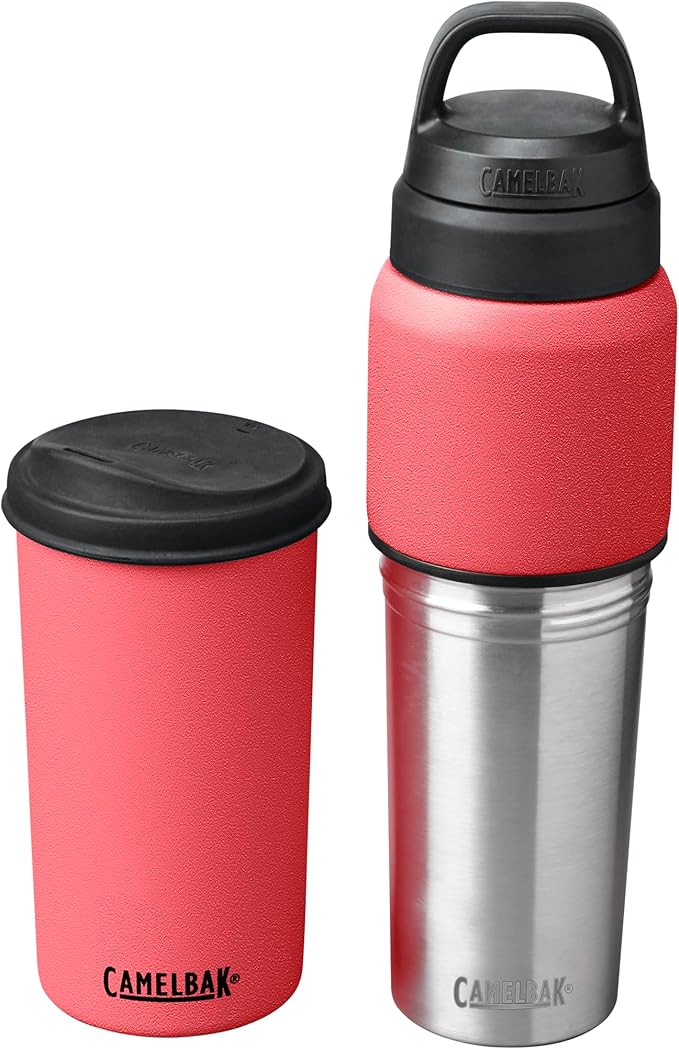 CamelBak MultiBev Water Bottle & Travel Cup – Insulated Stainless Steel