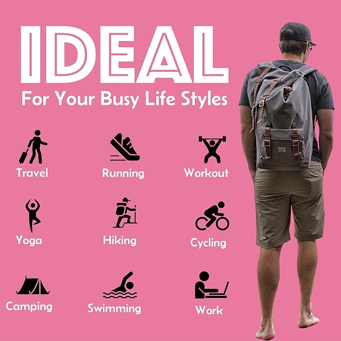 Yaa Fresh Water Bottles, 32oz Motivational Sports Water Bottle with Time Marker-Times to Drink-Tritan, BPA Free, Leakproof water bottle (1 Pack) (Pink-Blue), 1101-1