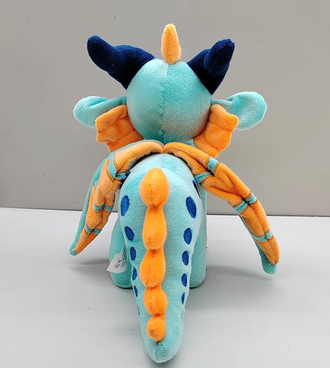 Wings of Fire Dragon Plush Toy Rainwing Dragon Stuffed Animals Pterosaur Plush Flying Dragon Pillow Plushies Gifts for Fans Kids Boys Girls