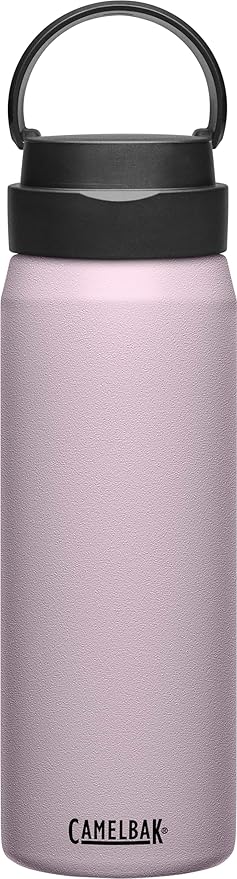 CamelBak Fit Cap Vacuum Stainless Steel Insulated Water Bottle - 25oz, Purple Sky