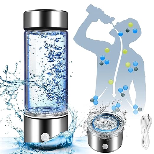 Hydrogen Water Bottle - Portable Generator for Refreshing and Healthful Hydration-Hydrogen Water Bottle Generator