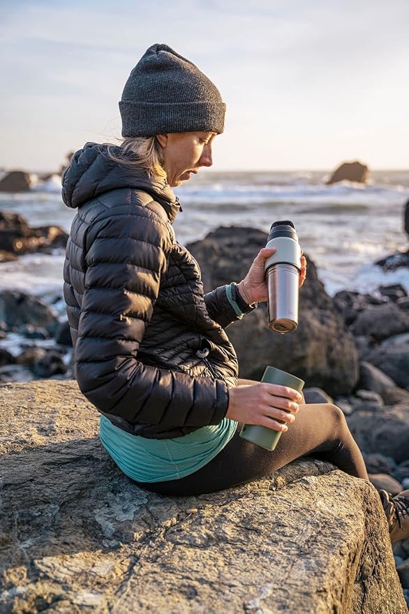 CamelBak MultiBev Water Bottle & Travel Cup – Insulated Stainless Steel