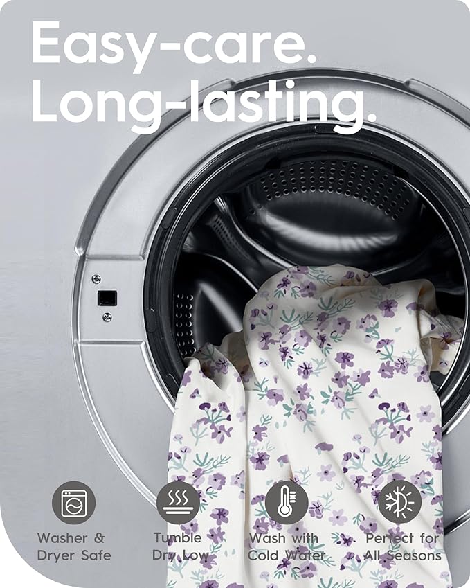 Cloud-Like Soft Pack N Play Sheets - Compatible with Graco, 4moms, Dream On Me, Baby Trend and Other 27 X 39/24 X 38 Inch Playard Mattress Pad, Jersey Knit Cotton, 2 Pack (Berry & Floral)