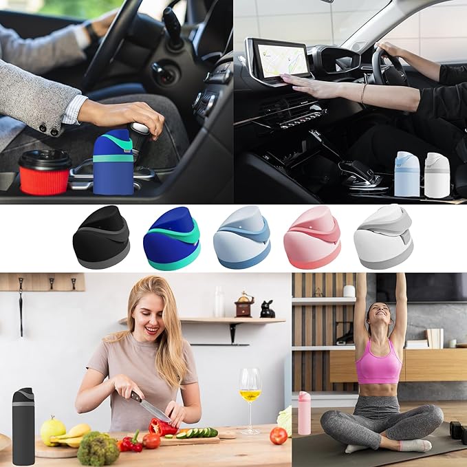 Replacement Lid for Owala Freesip Water Bottle Top Cap Protective Push-To-Open Lid Compatible With Owala Cup 16oz 24oz 32oz 40oz Bpa-Free Replacement Stopper for Owala Freesip Leak-Proof. (Navy Blue)