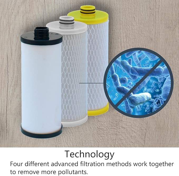 Water Filter For Aq-5300r 3-Stage Under Counter Replacement Filter Cartridges.