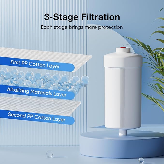 Purewell PH-2 Alkaline Filter Elements, Additional Filter Elements for PB-2/BB8-2 Purification Elements and Purewell Gravity Water Filter System, pH 8-9 (2 Pack)