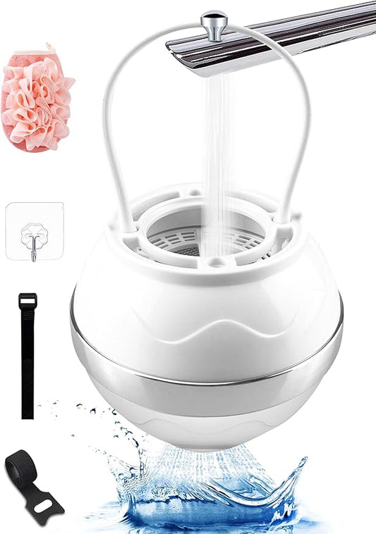 Bath Ball Water Filter,Bathtub Water Filter,8-Stages Bathtub Filter for Tub Faucet,Bath Filter for Tub Removes Contaminants with 3000 Gallons of Filtration,BPA Free,Smoother Skin and Healthier Hair