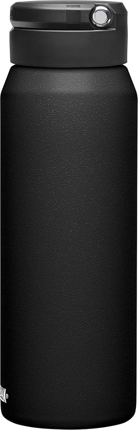 CamelBak Fit Cap Vacuum Stainless Insulated Water Bottle - 32oz, Black