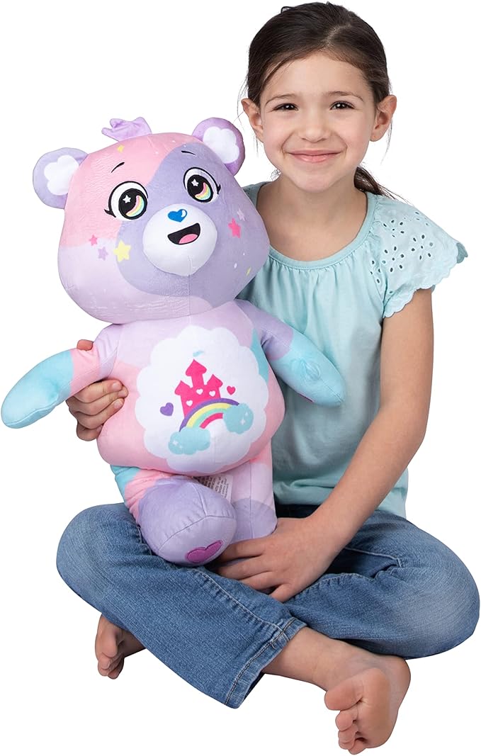 Care Bears Kids Bedding Super Soft Plush Cuddle Pillow Buddy, One Size, By Franco
