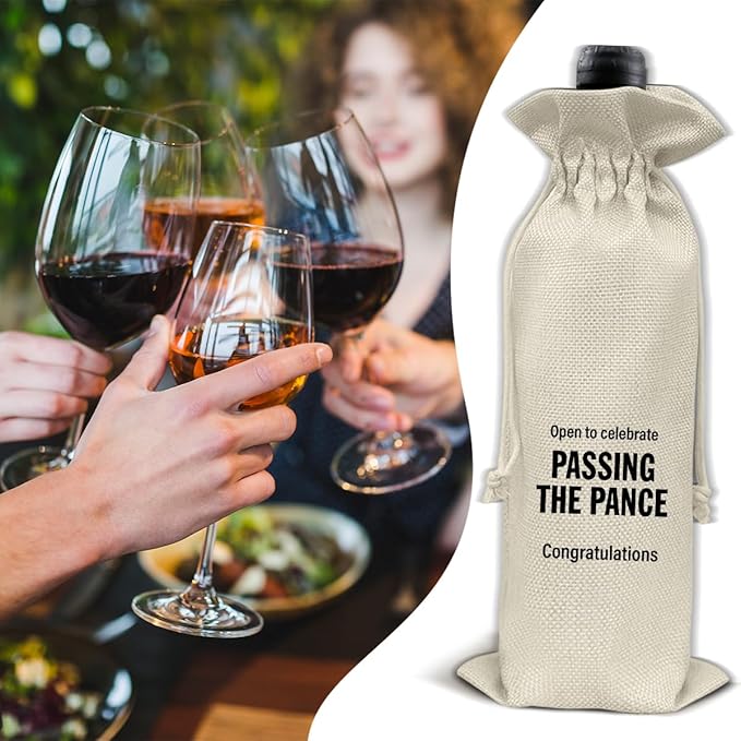 Graduation Wine Bag Med School Farewell Graduation Gifts Wine Bag Gift for Doctor Nurse Practitioner Future Physician Assistant