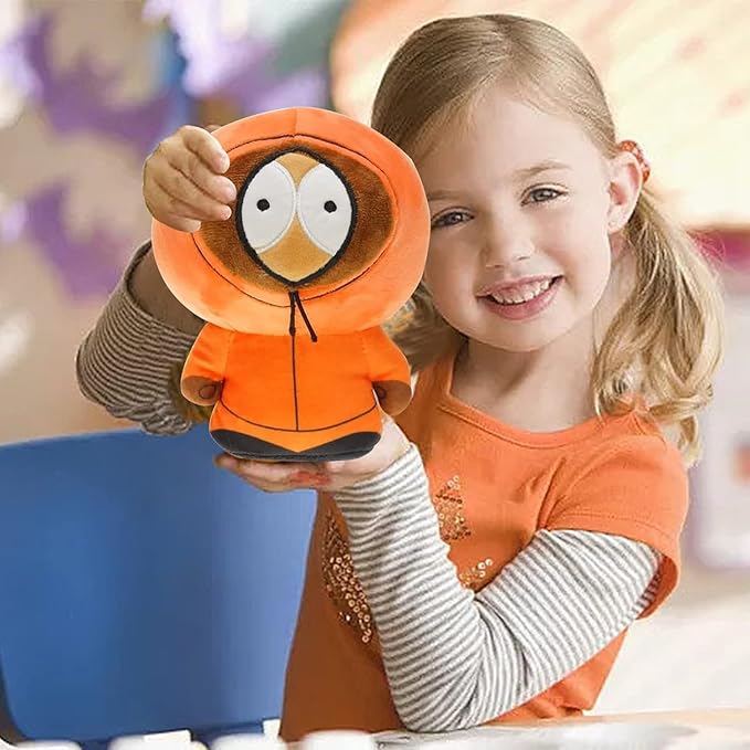 SP Anime Plush Toys, 8'' Kyle Cartman Kenny Butters Soft Plush Doll Cute Plush Pillow Stuffed Animals Toy Birthday Gifts for Children Adults and Fans（Kenny）