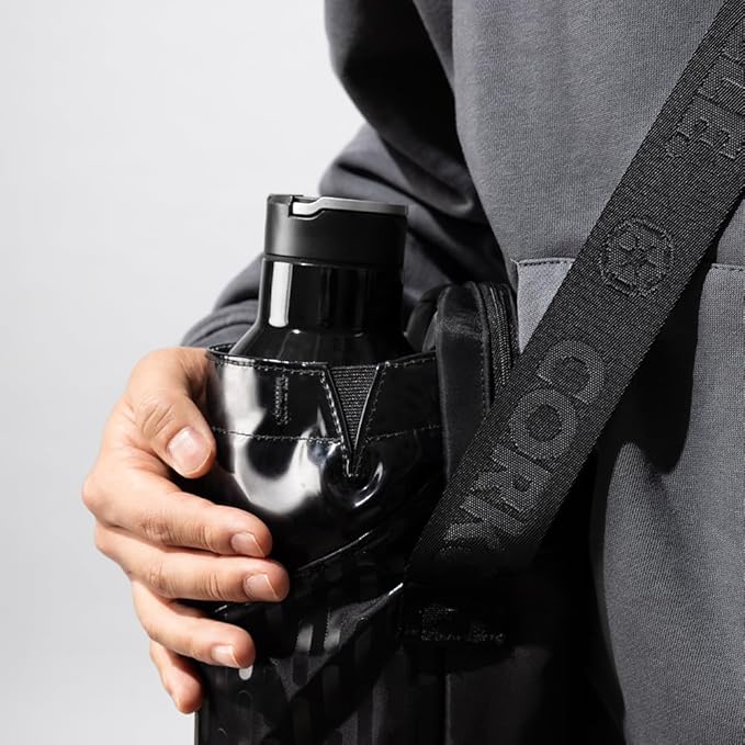 Corkcicle x Star Wars Darth Vader Crossbody Water Bottle Sling Bag, Fits 16 oz to 40 oz Tumbler – Water Bottle Holder with Strap Securely Holds Bottle, Cards, Phone, & Keys