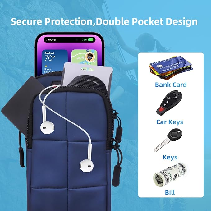 Water Bottle Pouch for Stanley Cup 40oz 30oz, Stanley Cup Pouch Bag for Cards, Keys, Phone, Cash,Tumbler Pouch Compatible with Stanley,Stanley Cup Accessories for Women and Men