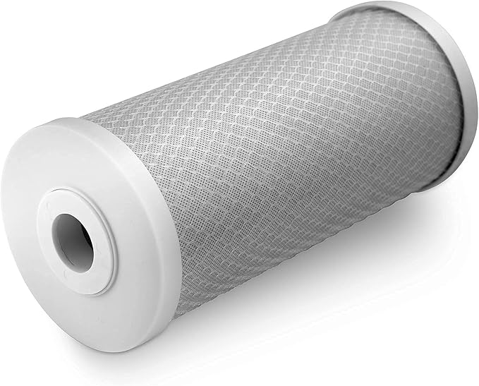 Big CTO Carbon Block Water Filters 4.5" x 10" Whole House Cartridges WELL-MATCHED with CBC Series, WFHDC8001, EP and EPM Series (2 Pack)