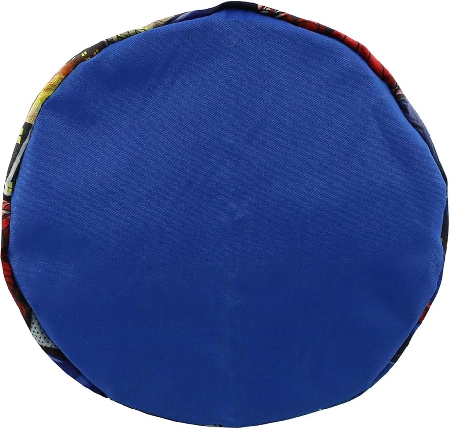 Marvel Super Hero Adventures Boys Collapsible Nylon Gift Basket Bucket Tote Bag