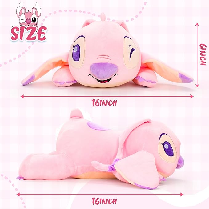 16inch Angel Weighted Plush Toy - Weighted Plush Stuffed Animal Throw Soft Plush Sleeping Pillow Stuffed Animal Toys for Kids Gifts