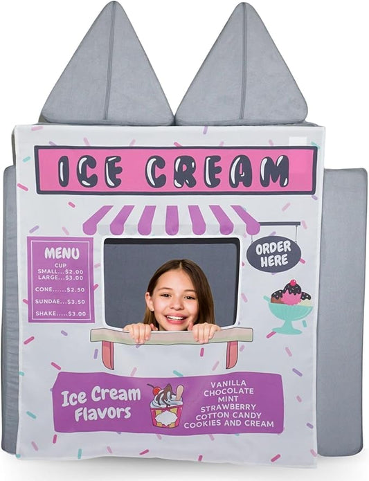 Play Panel for Childrens Foam Sofa Kids Couch (Ice Cream Store)
