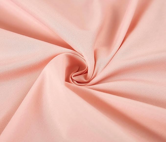 Akiky Montessori Floor Bed Canopy Curtains Linen Canopy for Kids House Bed Canopy Scarf for Toddler Adult Bed Frame Canopy Panel Nursery Room Decor (Full/Queen,Pink)