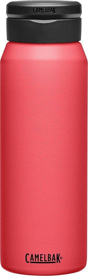 CamelBak Fit Cap Vacuum Stainless Insulated Water Bottle - 32oz, Wild Strawberry