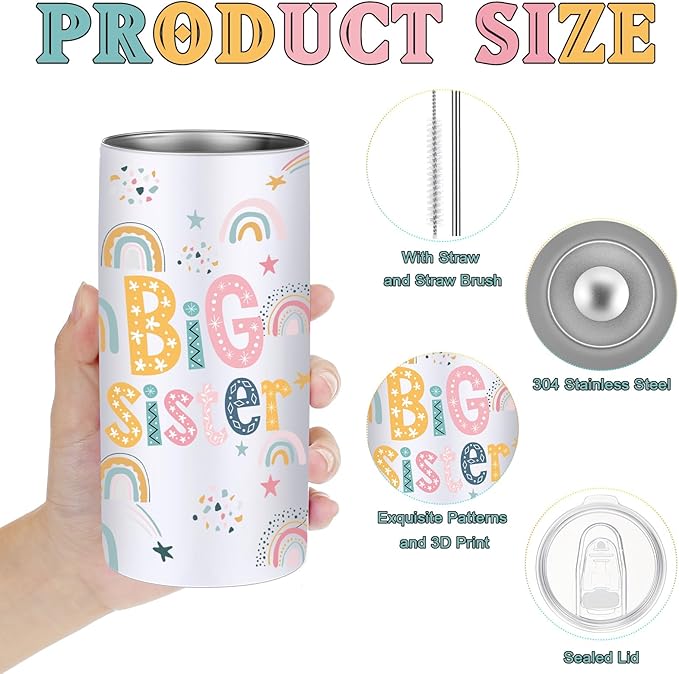 4 Pieces Sports Gifts Set - Hair Scrunchies, Elastic Hair Bands, Ball Charm Bracelet, Zipper Pouch, and Tumbler for Women