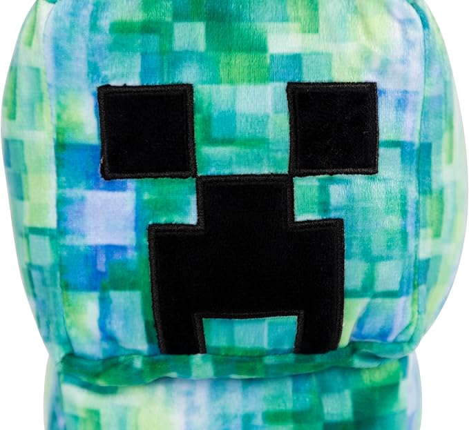 Minecraft Charged Creeper Plush Pillow Buddy - Super Soft Decor - Polyester Microfiber