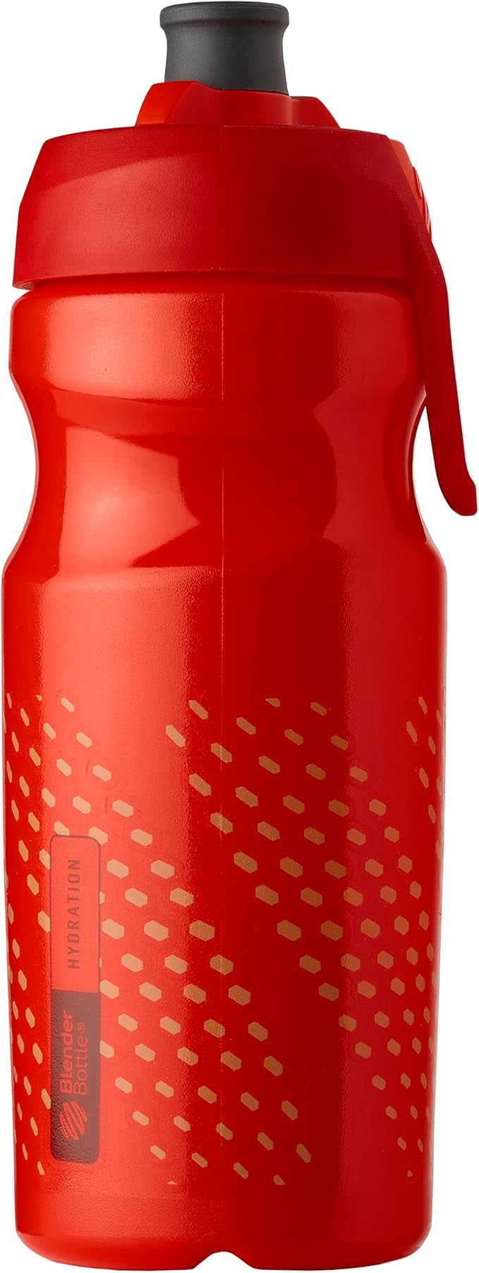 BlenderBottle Hydration Halex Squeeze Water Bottle with Straw, 22-Ounce, Red