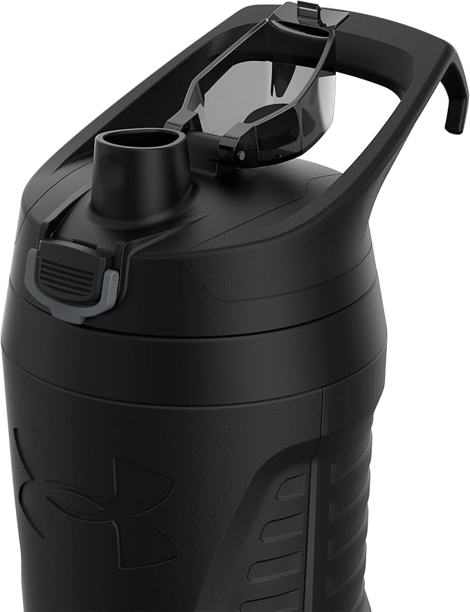 Under Armour Sports Water Jug, 32 oz Insulated Water Bottle w/Handle, Fence Hook, Leak Resistant, Baseball, Football & More