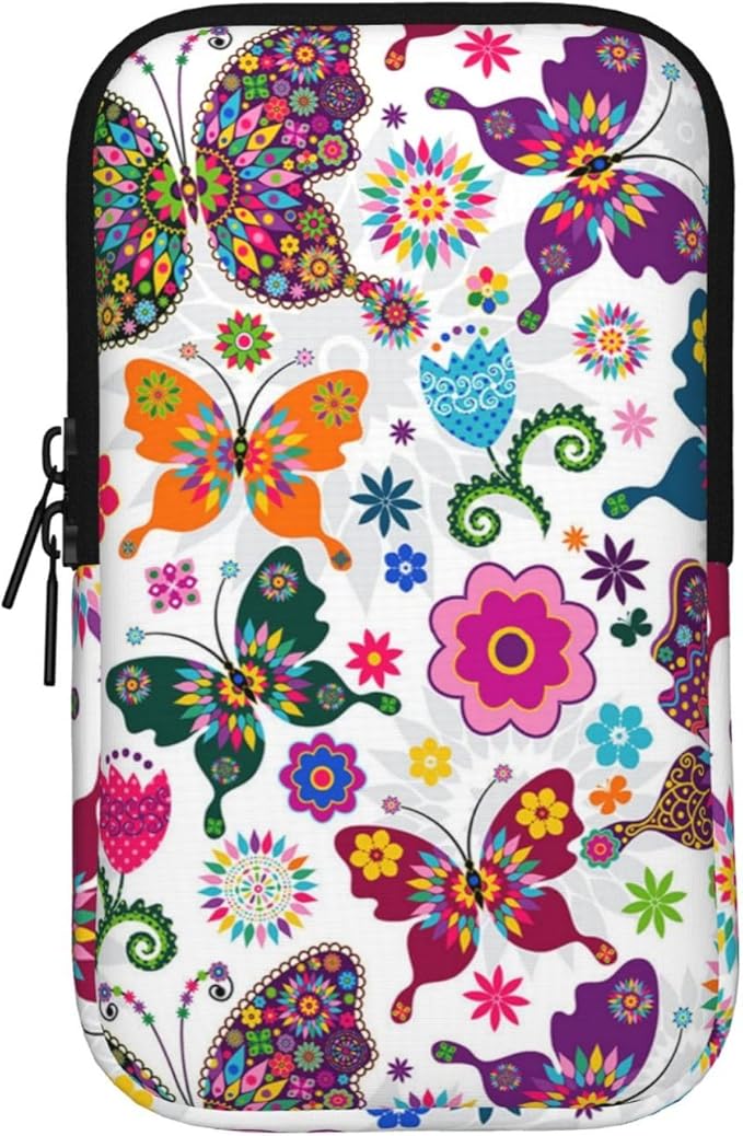 Galaxy Mandala Water Bottle Pouch for Stanley Cup 40oz 30oz,Personalized Gym Purse for Men Women, Tumbler Pouch with Versatile Pocket Water Bottle Bag for Cards, Keys, Phone