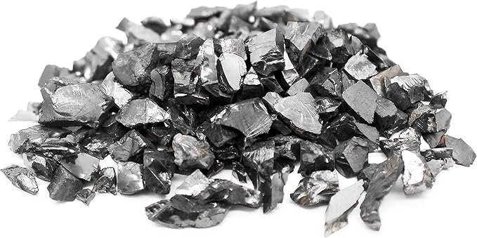 Karelian Heritage Elite Shungite Rocks for Water Purification & Filtering 0.2 lb (0.03-0.1 oz per Stone) | Certified Natural Authentic Shungite Stones from Karelia | Jewelry Making REB9