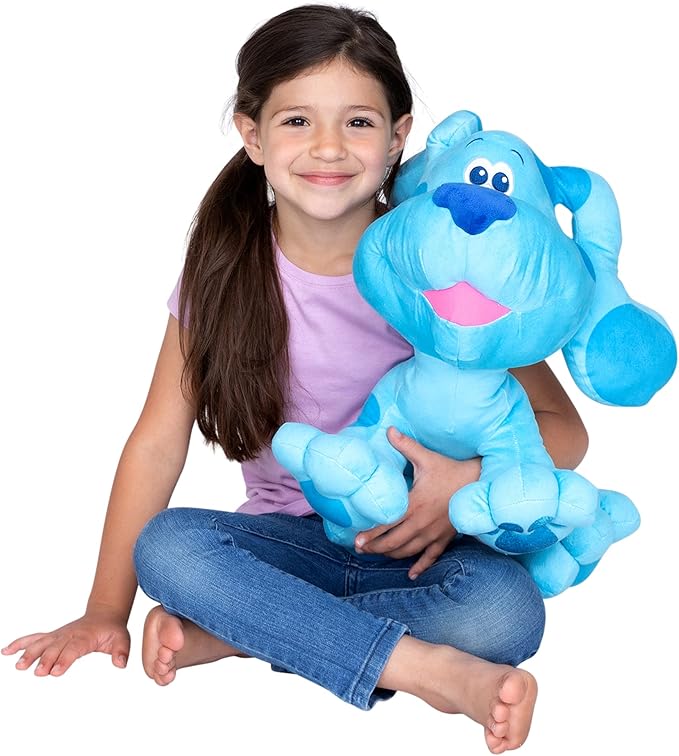 Franco Kids Bedding Super Soft Plush Cuddle Pillow Buddy, One Size, Blues Clues