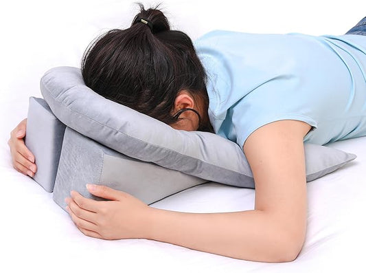 TYYIHUA Face Down Pillow, for Eye Surgery Recovery, BBL, Prone Pillow for Retinal Surgery, Massage Pillow Face Down