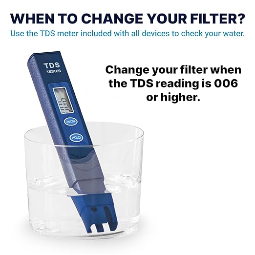 Culligan ZeroWater 22-Cup Ready-Read 5-Stage Water Filter Dispenser with 5-Stage 0 TDS Water Filter – IAPMO Certified to Reduce Lead, Chromium, and PFOA/PFOS