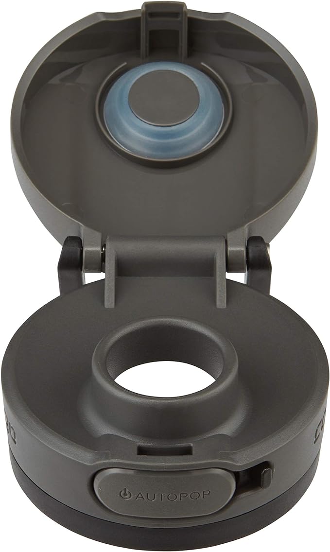 Contigo Jackson Chill 2.0 Stainless Steel Water Bottle with AUTOPOP Lid, 24oz, Licorice