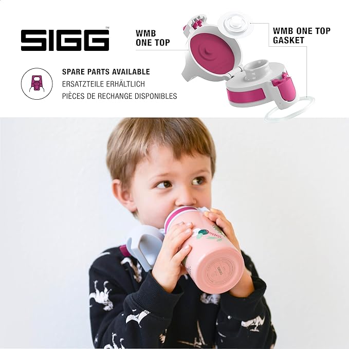 SIGG - Stainless Steel Kids Bottle - Shield One - Suitable For Carbonated Beverages - 17 Oz