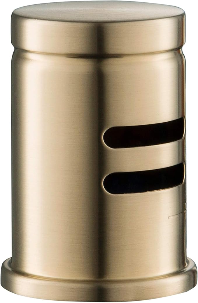 KRAUS Spot Free Bolden™ 18-Inch Commercial Kitchen Faucet with Air Gap in All-Brite™ Antique Champagne Bronze Finish