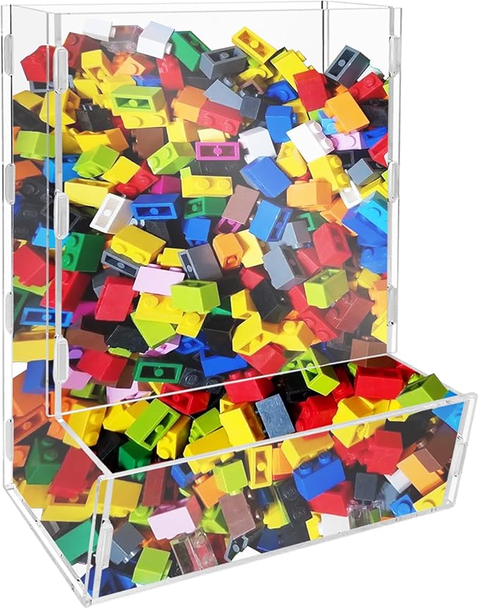 Wall Toy Dispenser, Toy Car Organizer, Hanging Organizer and Storage Bin for Children's Room, Toy Storage for Blocks, Cars, Snacks, Darts